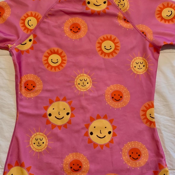Tea Collection Sun's Out SS Rash Guard | Size 10 - Picture 9 of 11